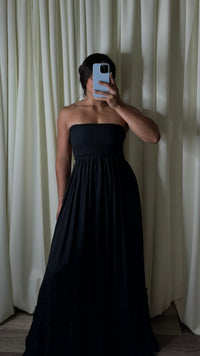 BLACK MAXI DRESS