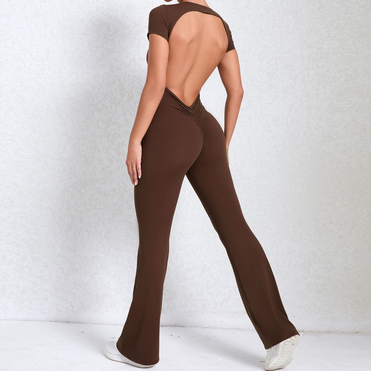 Choco Flare Jumpsuit