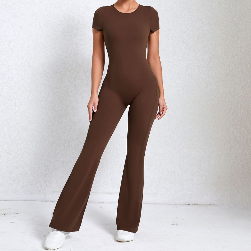 Choco Flare Jumpsuit