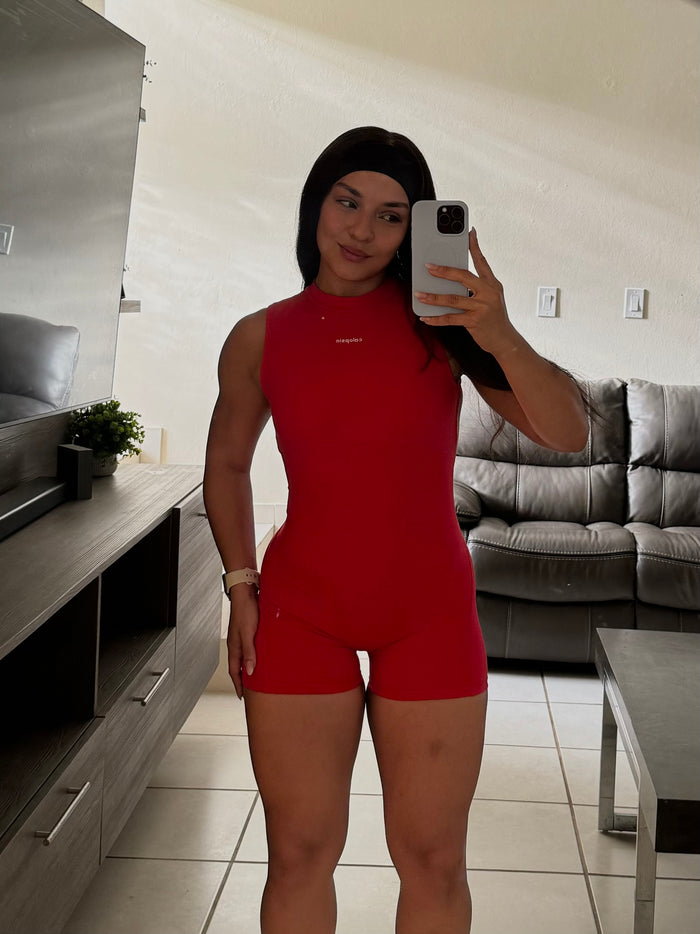 Pre-Order Red Empower Romper