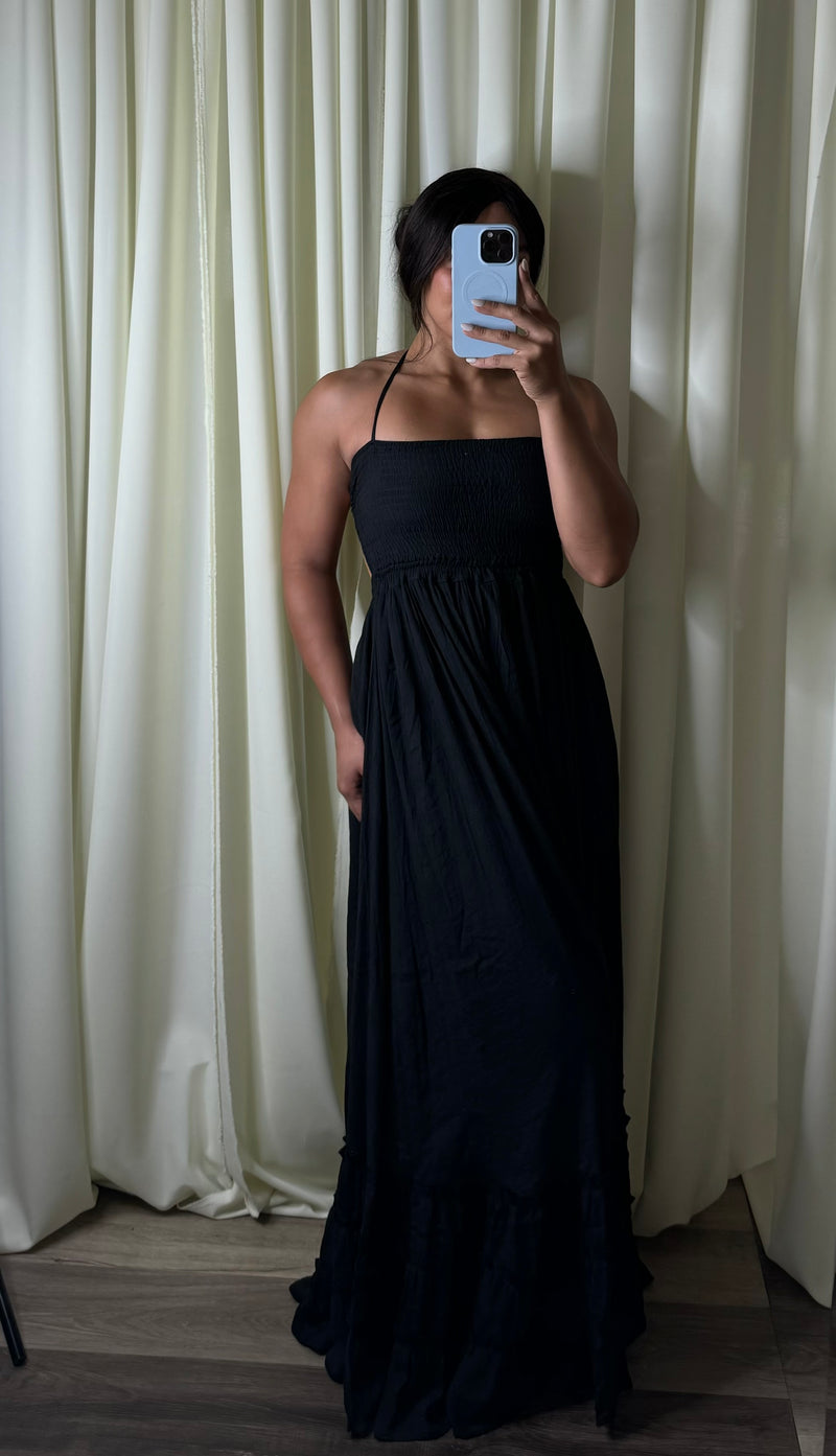 BLACK MAXI DRESS