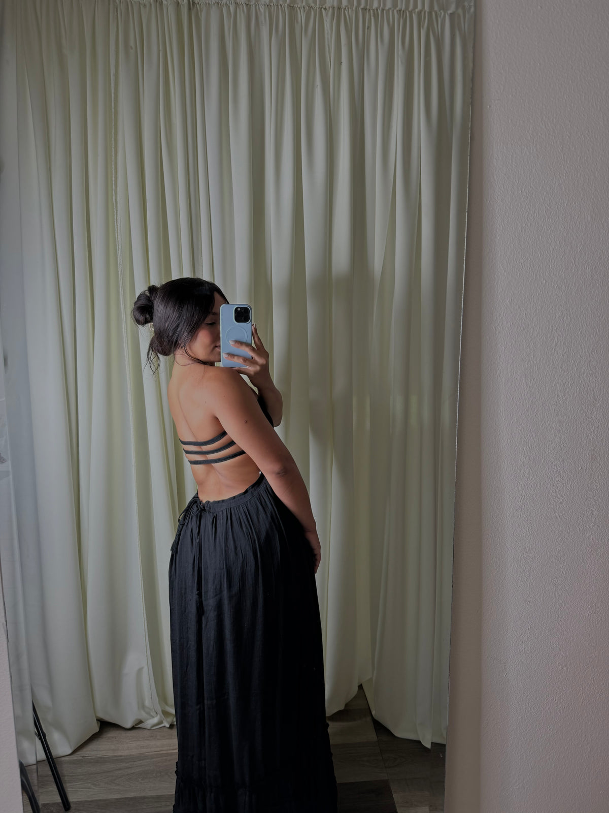 BLACK MAXI DRESS