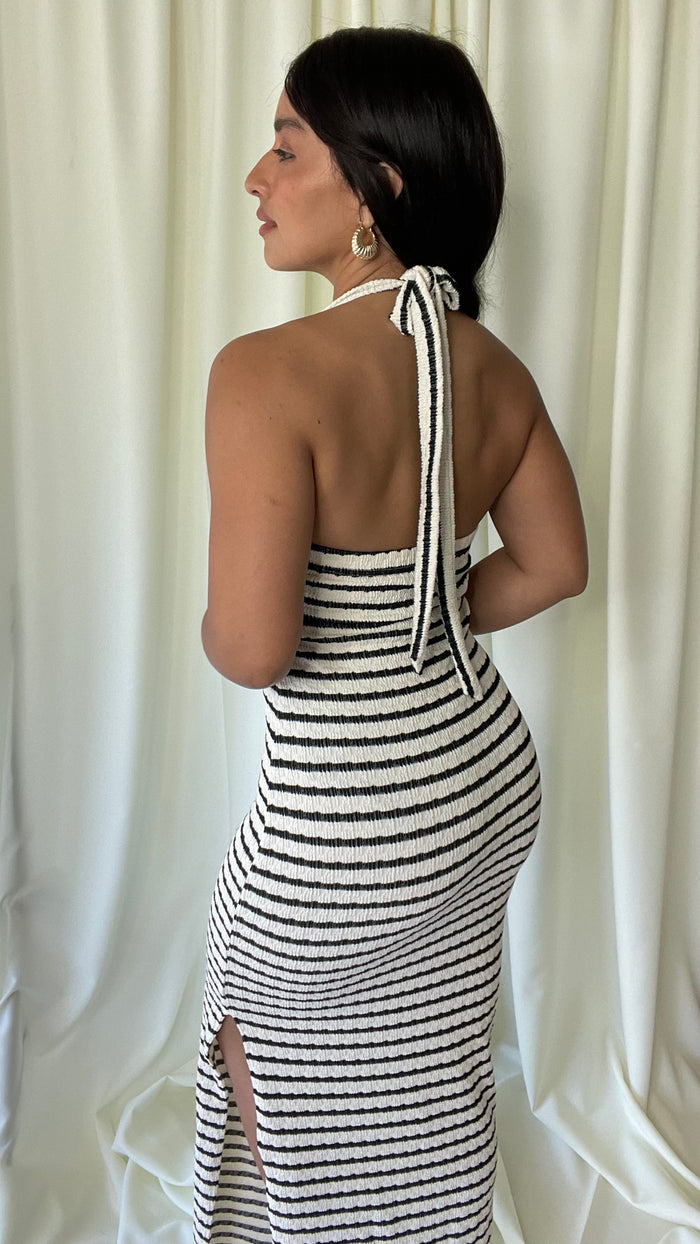 MARA STRIPE MAXI DRESS