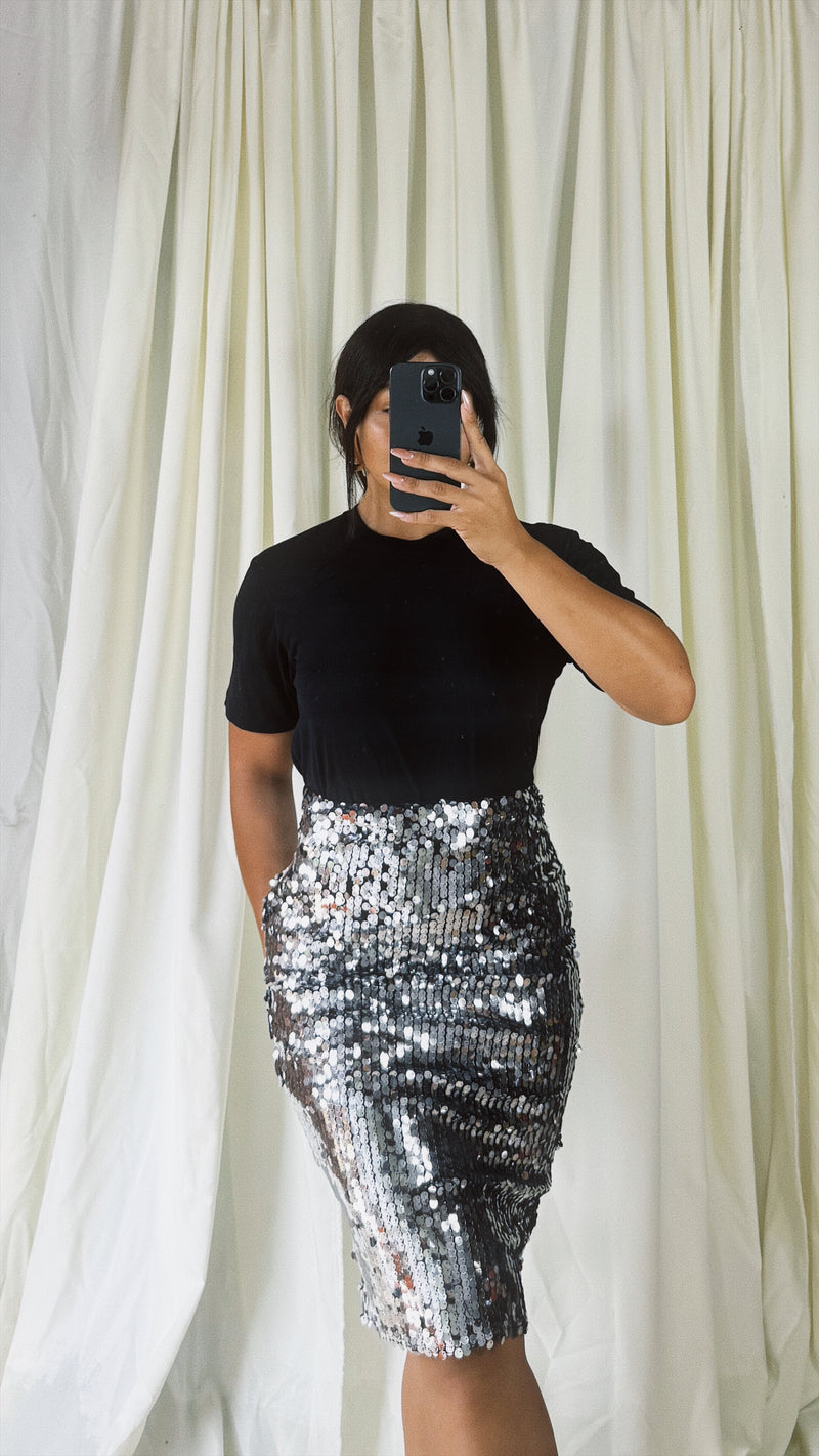 Silver Skirt