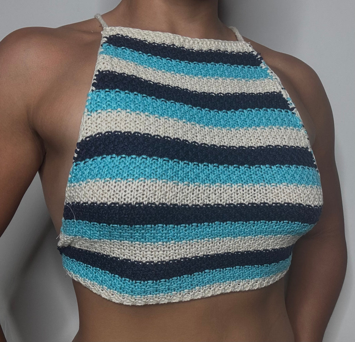 Blue Top Crochet