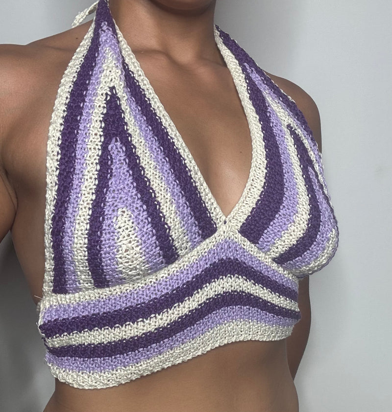 Purple Top Crochet