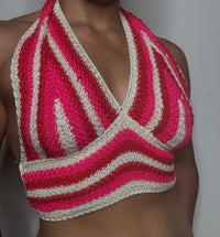 Pink Top Crochet