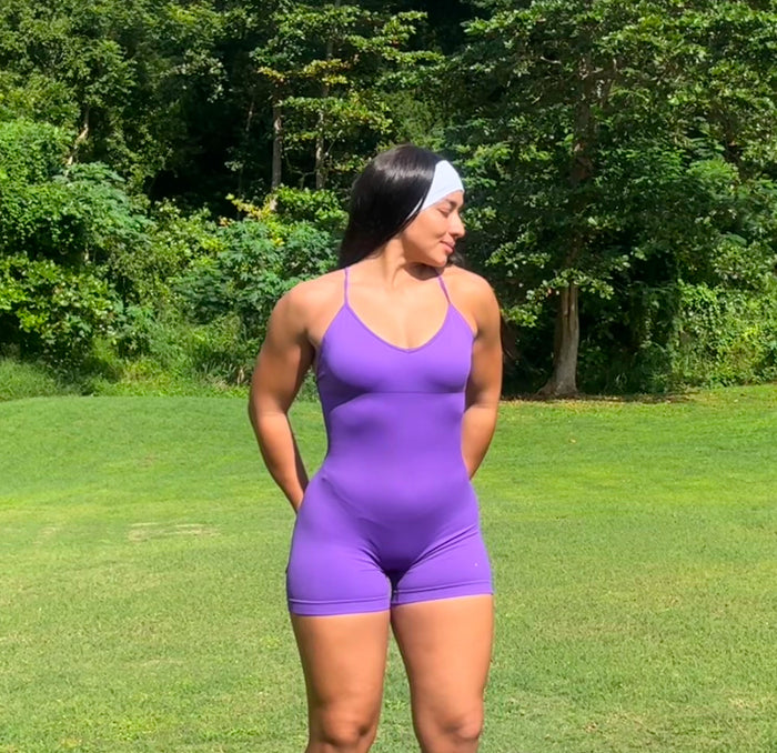 Purple Romper