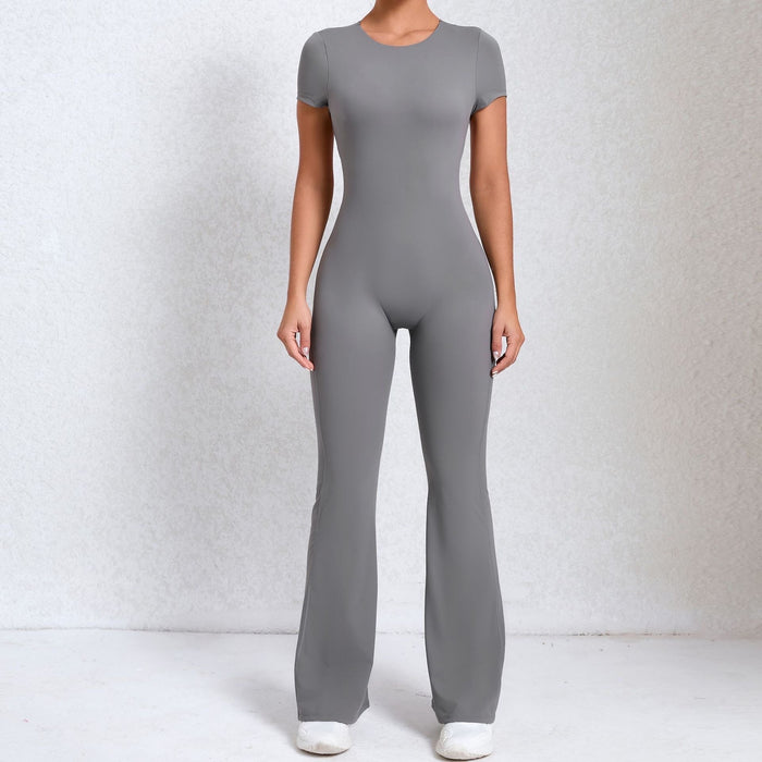 Gris Flare Jumpsuit